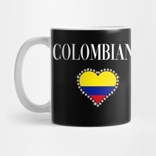 Camiseta de Mujer Colombia Girl Women T-shirt Mug